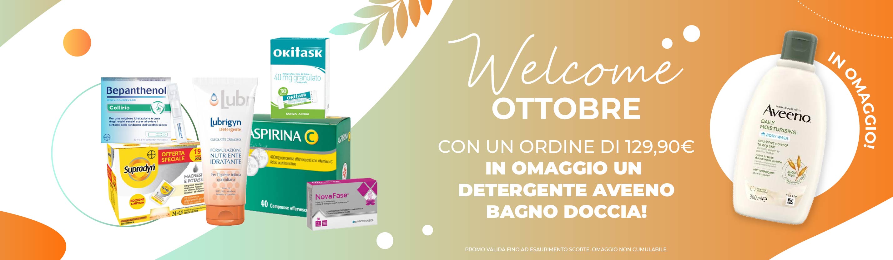 promo mese ottobre